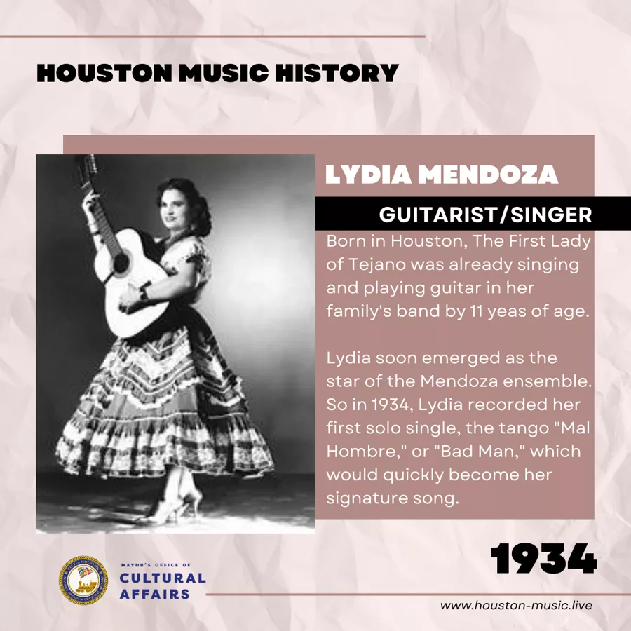 Lydia Mendoza - 1934